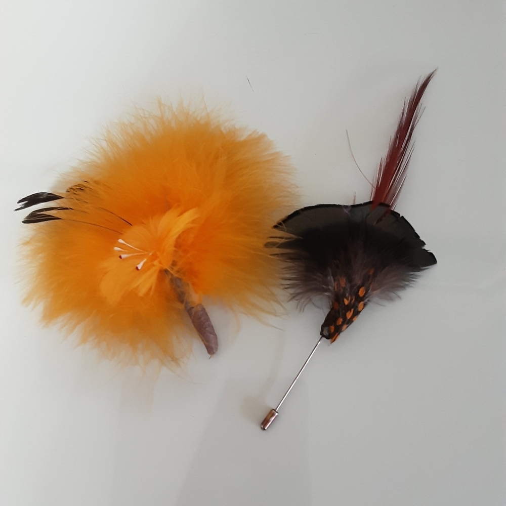 Two "Birds of a Feather" Brooches